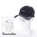 【25AW】Resurrection レザレクション HYBRID 2TONE CAP / 異素材切り替え ツートーンキャップ ファッション スポーツ アウトド...