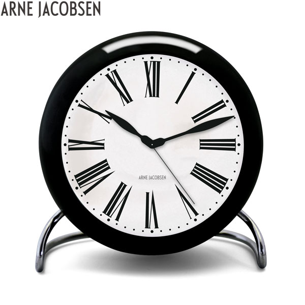 【1,000円OFFクーポン有】アルネヤコブセン [ARNE JACOBSEN] テーブルクロック [TABLE CLOCK] AJ Table Clock 43671 Roman 北欧 おしゃれ 置き時計 置時計 シンプル 腕時計 時計 [誕生日 プレゼント 母の日 ギフト]