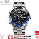 【2,000円クーポン/9日20時～】【無金利ローン可】【3年間無料点検付】 ボールウォッチ BALL Watch ロードマスター マリンGMT 限定モデル DG3030B-S1CJ-BK メンズ 高級 腕時計 ブランド ダイバー 自動巻 日付 曜日 黒青ベゼル ブラック[ラッピング無料 内祝い ギフト]