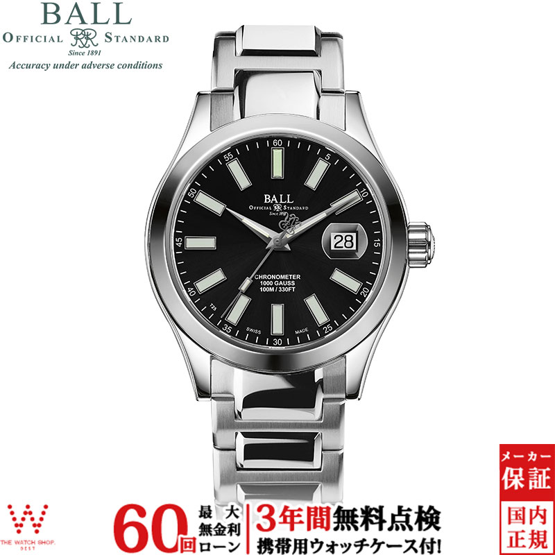  ボールウォッチ BALL Watch エンジニア III マーベライト クロノメーター NM9026C-S6CJ-BK メンズ 高級 腕時計 ブランド 自動巻 日付 夜光 クロノメーター