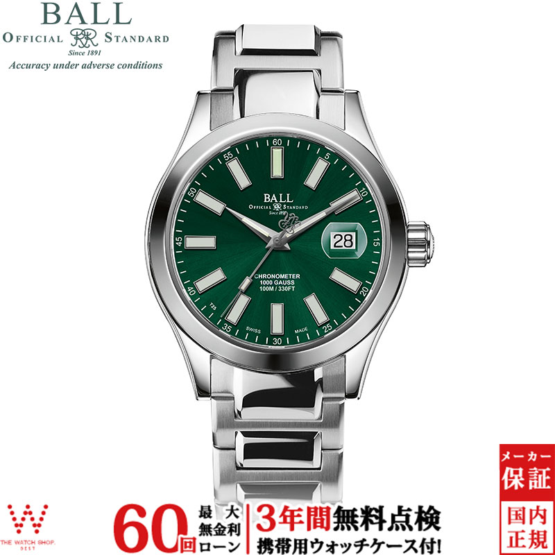 ̵ġۡ3ǯ̵ա ܡ륦å BALL Watch 󥸥˥ III ޡ٥饤 Υ᡼ NM9026C-S6CJ-GR   ӻ ֥ ư   Υ᡼[åԥ̵ ˤ ե]