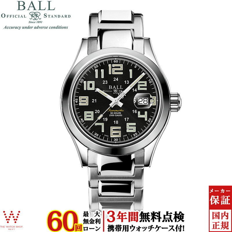 【無金利ローン可】【3年間無料点検付】 ボールウォッチ BALL Watch エンジニアM パイオニア NM9032C-S2CJ-BK1 メンズ 高級 腕時計 ブランド 時計 自動巻 日付表示 耐磁 おしゃれ[ラッピング無料 内祝い ギフト]