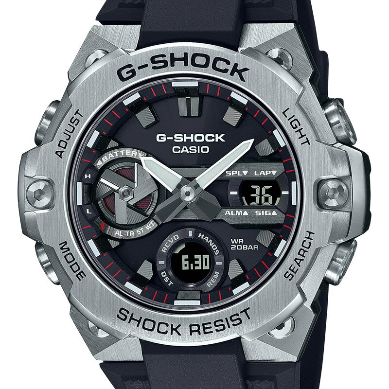 【無金利ローン可】 カシオ CASIO ジーショック G-SHOCK G-STEEL GST-B400 Series GST-B400-1AJF メンズ 腕時計 時計 アプリ スマフォ 連動 アウトドア スポーツ ウォッチ[ラッピング無料 内祝い ギフト]