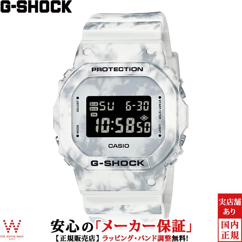 【1,000円クーポン/4日20時〜】カシオ CASIO ジーショック G-SHOCK ORIGIN 5600 Series メンズ 腕時計 時計 デジタル ウォッチ ストリート ファッション スポーティ おしゃれ ホワイト DW-5600GC-7JF [ラッピング無料 内祝い ギフト]