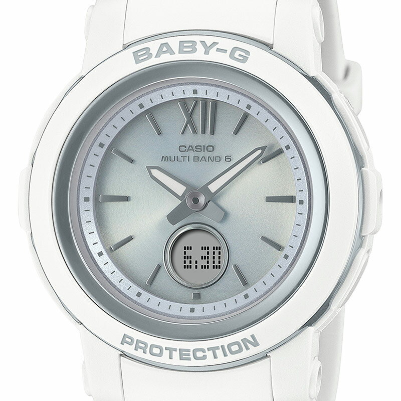 カシオ CASIO ベビージー BABY-G 電波 ソーラー BGA-2900 Series レディース 腕時計 時計 アナデジ ファッション カジュアル ウォッチ おしゃれ 可愛い ホワイト BGA-2900-7AJF[ラッピング無料 内祝い ギフト]