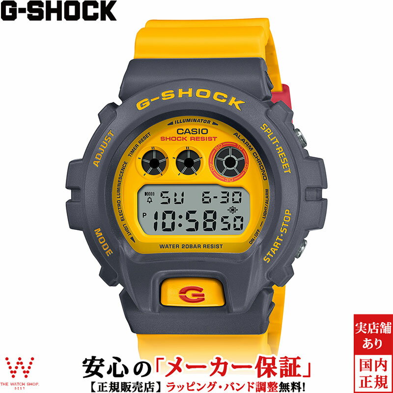 カシオ CASIO ジーショック G-SHOCK Gショック DIGITAL 6900 Series DW-6900Y-9JF メンズ 腕時計 時計 ペアウォッチ可 デジタル ウォッチ おしゃれ ファッション イエロー [ラッピング無料 父の日 ギフト]のサムネイル