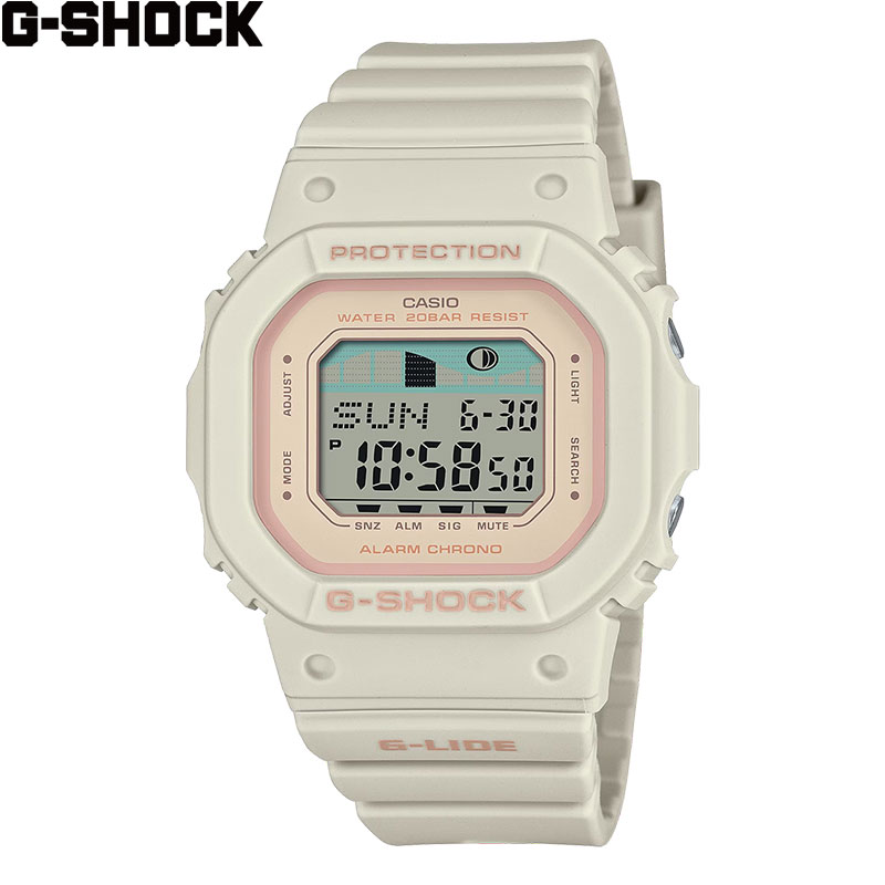【エントリーでP10倍＆最大100％ポイントバック】カシオ CASIO ジーショック G-SHOCK Gライド G-LIDE WOMEN GLX-S5600-7JF メンズ レディース 腕時計 時計 デジタル ウォッチ サーフィン ベージュ [ラッピング無料 内祝い ギフト]
