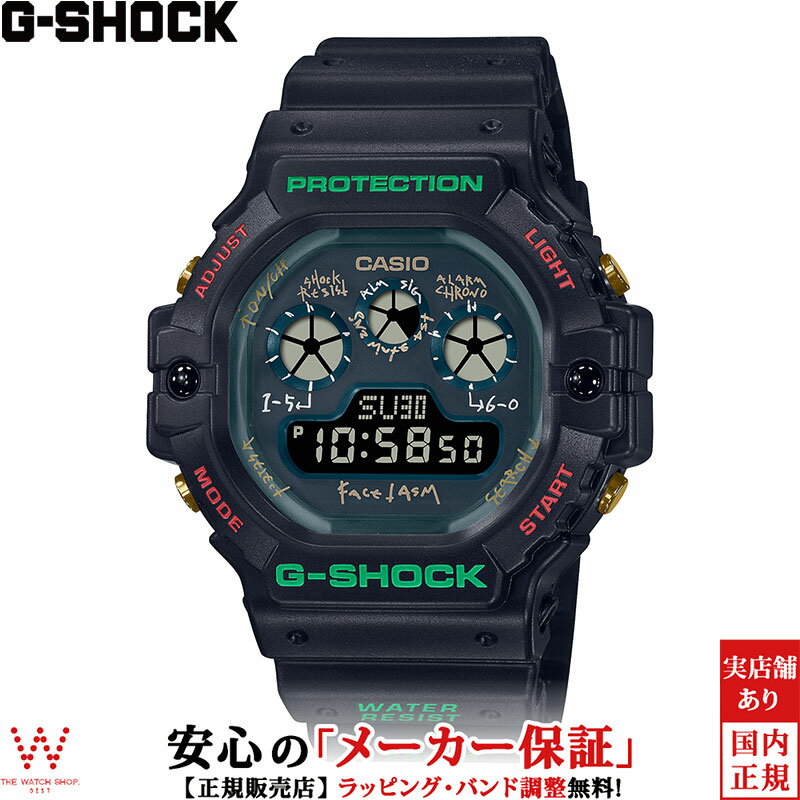 カシオ CASIO ジーショック G-SHOCK Gショック FACETASMコラボモデル DW-5900FA-1JR メンズ 腕時計 時計 デジタル ウォッチ ストリート ファッション 