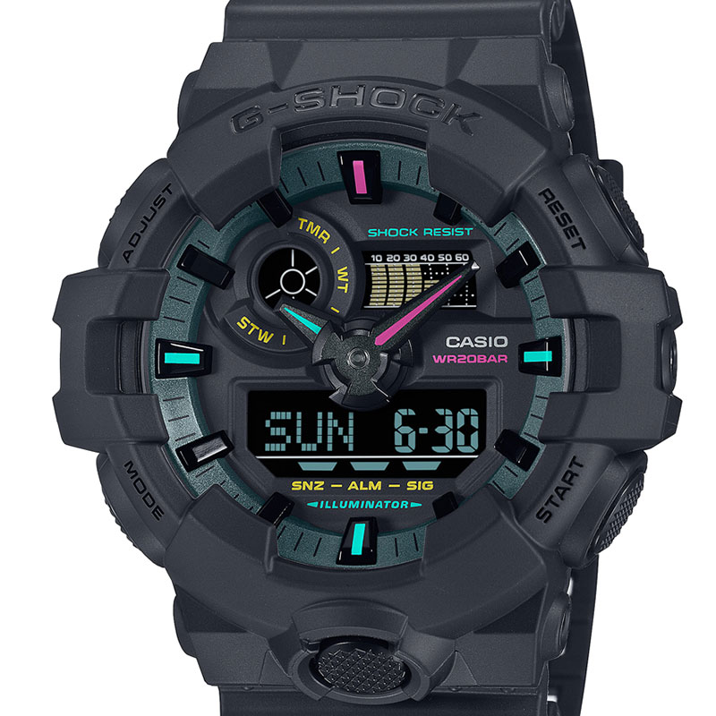 カシオ CASIO ジーショック G-SHOCK アナログ デジタル アナデジ ANALOG DIGITAL GA-700 Series GA-700MF-1AJF メンズ 腕時計 時計 ストリート カジュアル ファッション [ラッピング無料 内祝い ギフト]