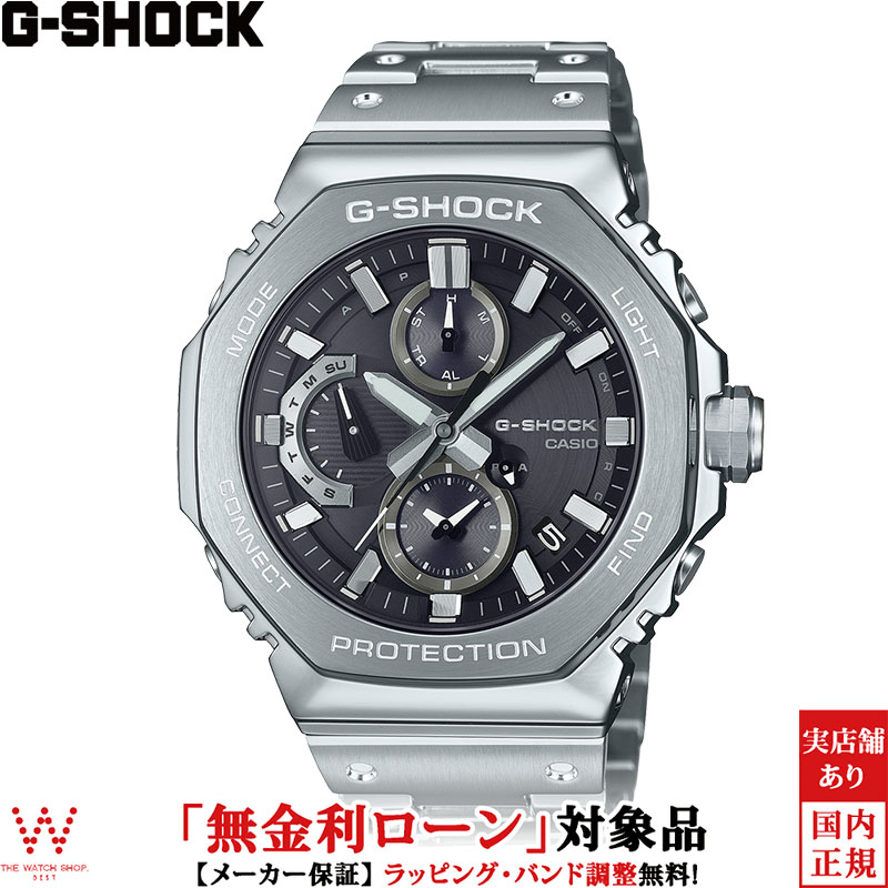 [무금리 대출 가능] 카시오 CASIO 지쇼크 G-SHOCK G쇼크 풀 메탈 FULL METAL GMC-B2100 Series GMC-B2100D-1AJF 맨즈 손목시계 시계 솔라 크로노그래프 워치 메탈 밴드 패션[랩핑 무료 내 축하