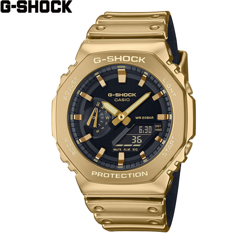 【無金利ローン可】 カシオ CASIO ジーショック G-SHOCK Gショック アナログ デジタル ANALOG-DIGITAL 2100 Series GM-2100YMG-9AJF メンズ 腕時計 時計 ストリート カジュアル ウォッチ ファッション [ラッピング無料 内祝い ギフト]