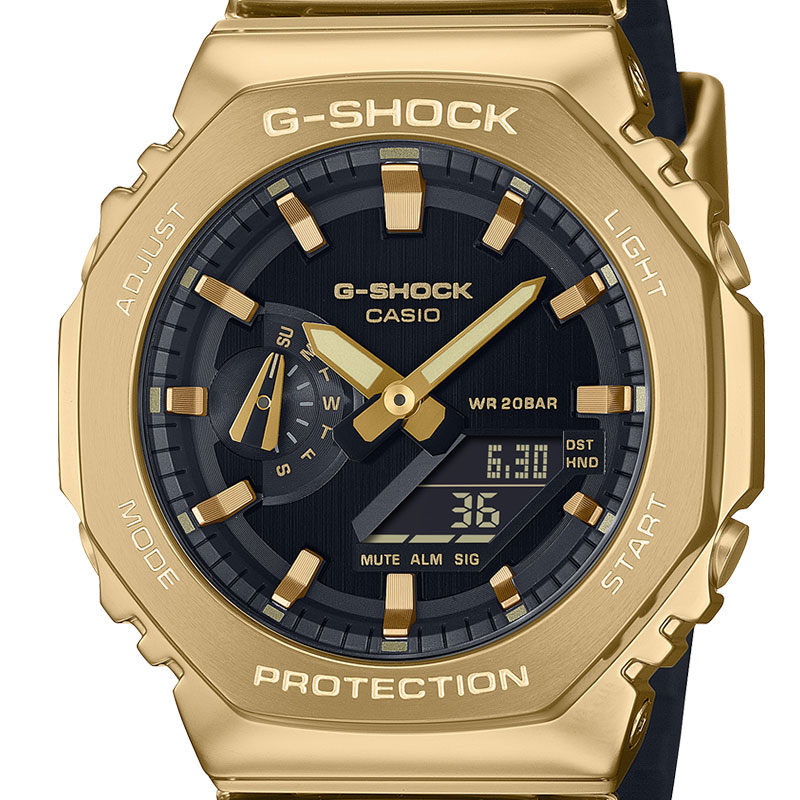 【無金利ローン可】 カシオ CASIO ジーショック G-SHOCK Gショック アナログ デジタル ANALOG-DIGITAL 2100 Series GM-2100YMG-9AJF メンズ 腕時計 時計 ストリート カジュアル ウォッチ ファッション [ラッピング無料 内祝い ギフト]
