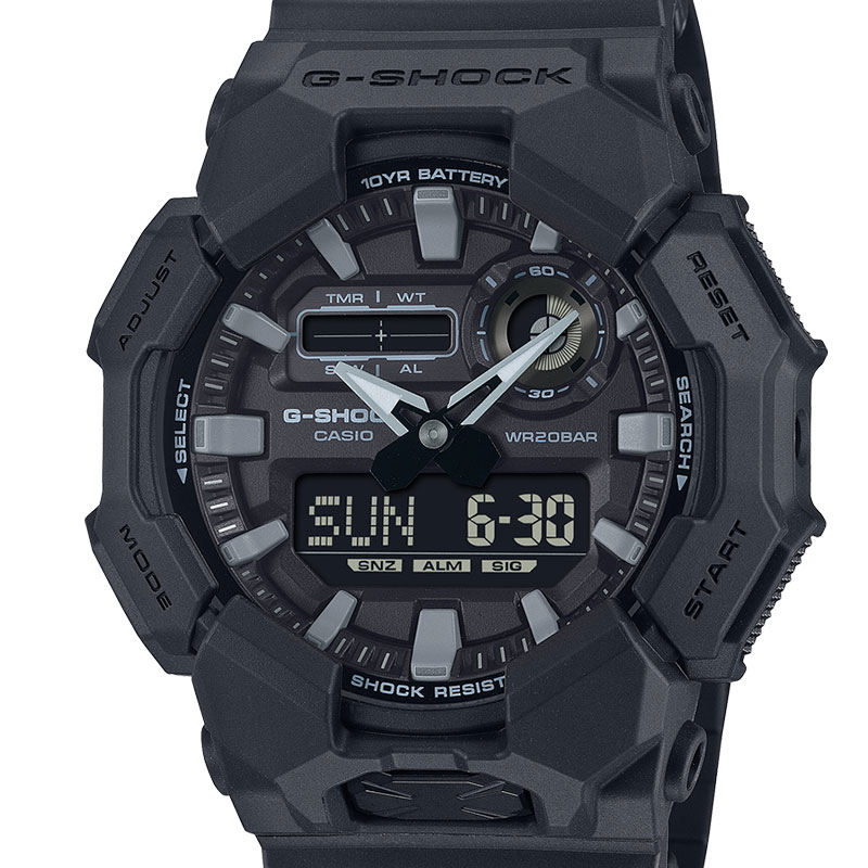 【1,000円OFFクーポン有】カシオ CASIO ジーショック G-SHOCK Gショック アナログ デジタル ANALOG DIGITAL GA-010 Series GA-010-1A1JF メンズ 腕時計 時計 ストリート カジュアル ウォッチ ファッション [ラッピング無料 内祝い ギフト]