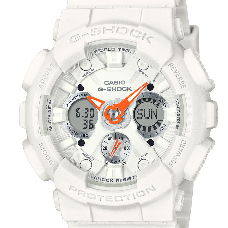 【1,000円OFFクーポン有】カシオ CASIO ジーショック G-SHOCK Gショック アナログ デジタル ウーマン ANALOG DIGITAL WOMEN GMA-S120SA-7A1JF レディース メンズ 腕時計 時計 カジュアル ウォッチ ストリート ファッション [ラッピング無料 内祝い ギフト]