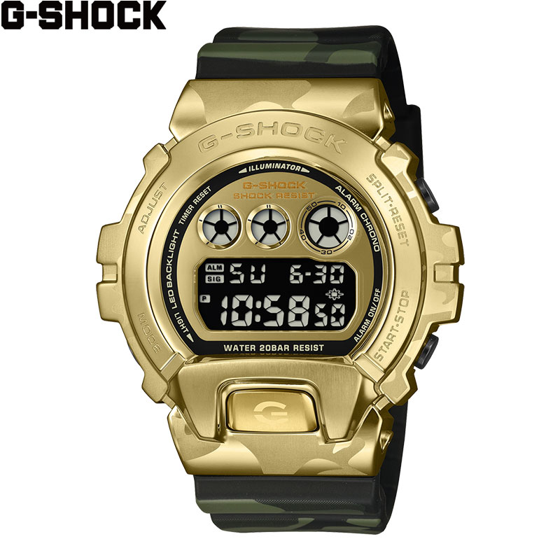 ISHIDA ONLINEの【無金利ローン可】 カシオ CASIO ジーショック G-SHOCK デジタル DIGITAL 6900 Series メンズ 腕時計 時計 クオーツ 正規品 GM-6900CMG-3JF アウトドア ストリート ファッション [ラッピング無料 内祝い ギフト]｜アングル2