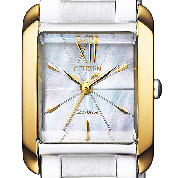 【2,000円OFFクーポン有】【無金利ローン可】 シチズン エル [CITIZEN L] エコ・ドライブ スクエアケース EW5558-81D レディース 上品 おしゃれ 腕時計 時計 [誕生日 プレゼント 母の日 ギフト]