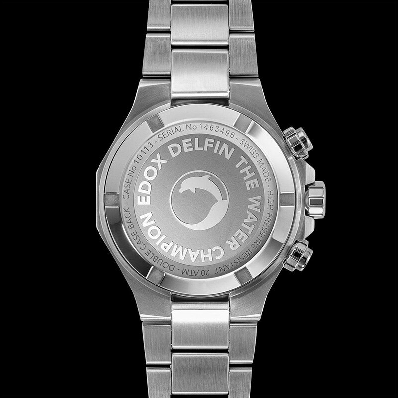 無金利ローン可 3年間無料点検付 エドックス EDOX デルフィン オリジナル クロノグラフ DELFIN THE ORIGIN gsx-10032116 ISHIDA ONLINE サンプル画像3