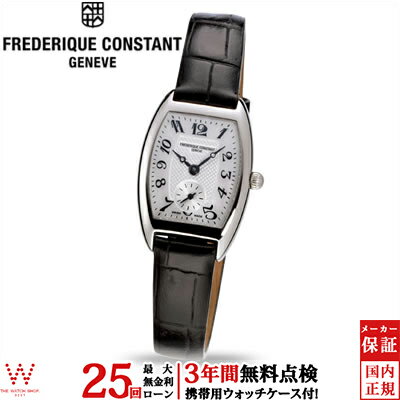 ̵ġۡ3ǯ̵ա եǥå󥹥 FREDERIQUE CONSTANT ǥ ⡼륻 ART'DECO FC-235APW1T26 쥶Х ӻ  [åԥ̵ ˤ ե]