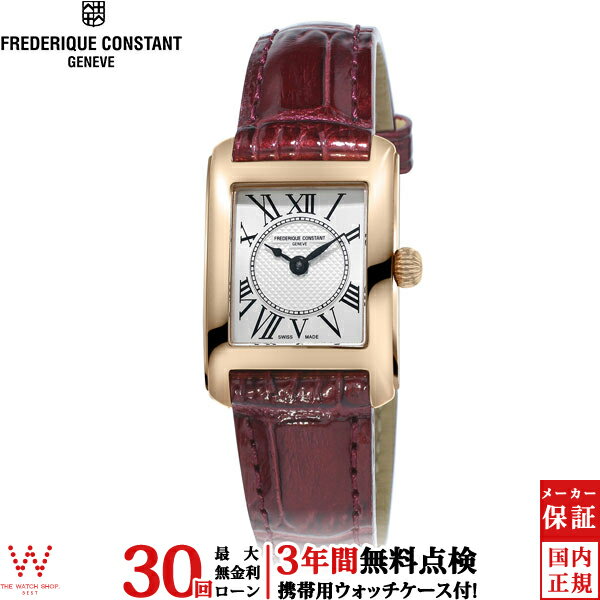 フレデリック・コンスタント 【無金利ローン可】【3年間無料点検付】 フレデリックコンスタント FREDERIQUE CONSTANT クラシック カレ レディース クオーツ FC-200MC14 腕時計 時計 [ラッピング無料 内祝い ギフト]