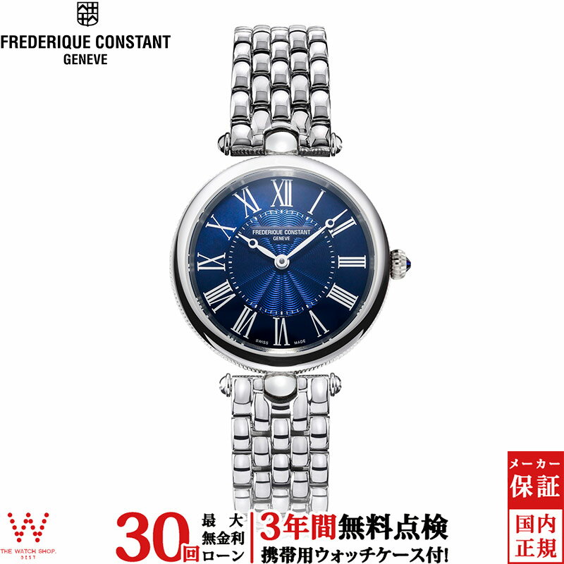 【無金利ローン可】【3年間無料点検付】 フレデリック・コンスタント FREDERIQUE CONSTANT クラシック アールデコ ラウンド FC-200MPN2AR6B レディース 腕時計 ブランド 時計 スイス製 上品 おしゃれ パール [ラッピング無料 内祝い ギフト]