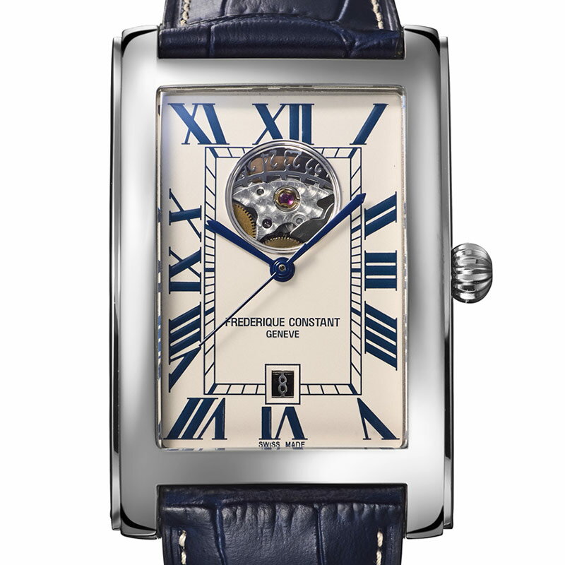 【無金利ローン可】【3年間無料点検付】 フレデリック・コンスタント FREDERIQUE CONSTANT クラシック カレ オートマチック ハートビート CLASSIC CARREE FC-315WN4C26 メンズ 腕時計 ブランド 時計 スイス製 自動巻 機械式