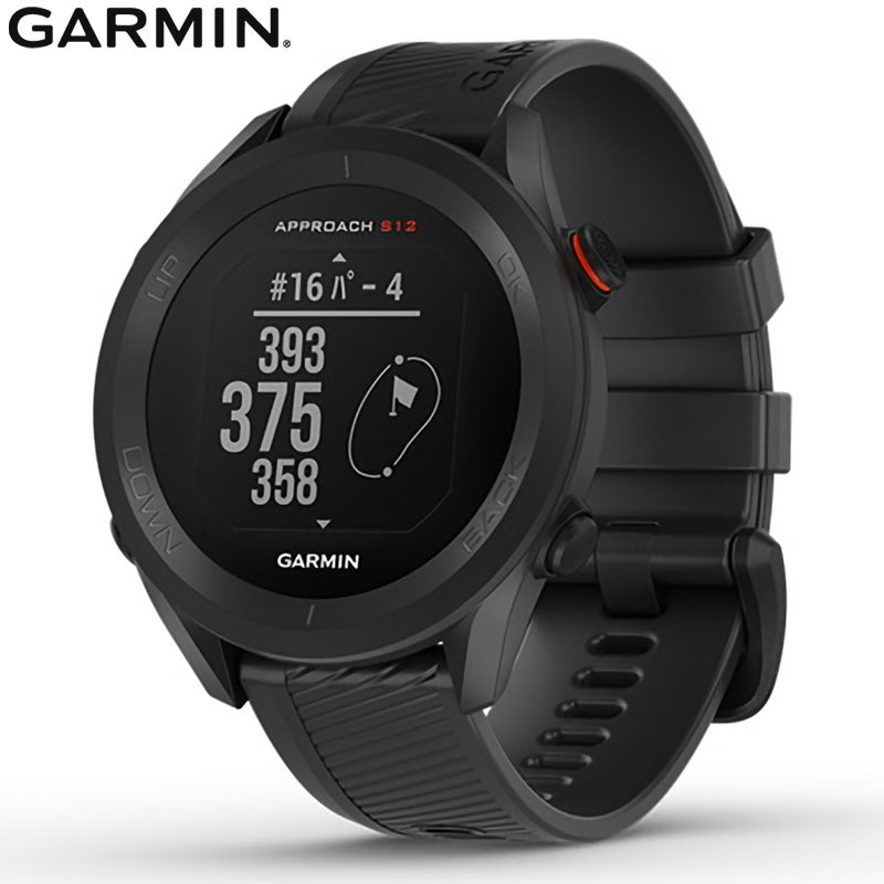 ガーミン GARMIN アプローチ S12 Approach S12 ゴルフ Golf 010-02472-20 Black ウォッチ スマートウォッチ GPS iphone android メンズ レディース 腕時計 時計 [ラッピング無料 内祝い ギフト]