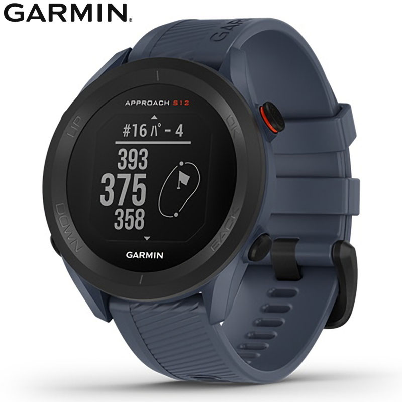 ガーミン GARMIN アプローチ S12 Approach S12 ゴルフ Golf 010-02472-21 Granite Blue ウォッチ スマートウォッチ GPS iphone android メンズ レディース 腕時計 時計 [ラッピング無料 内祝い ギフト]