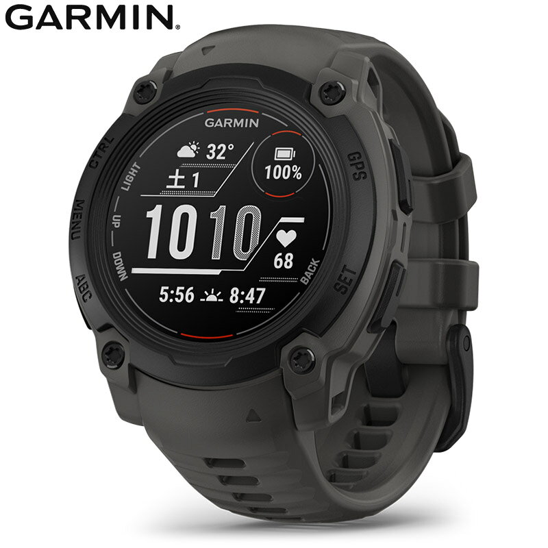 【無金利ローン可】 ガーミン スマートウォッチ GARMIN インスティンクトE 40mm ブラック チャコール Instinct E 40mm Black Charcoal 010-02932-12 メンズ ランニング ウォッチ GPS 登山 筋トレ アウトドア - Image 2