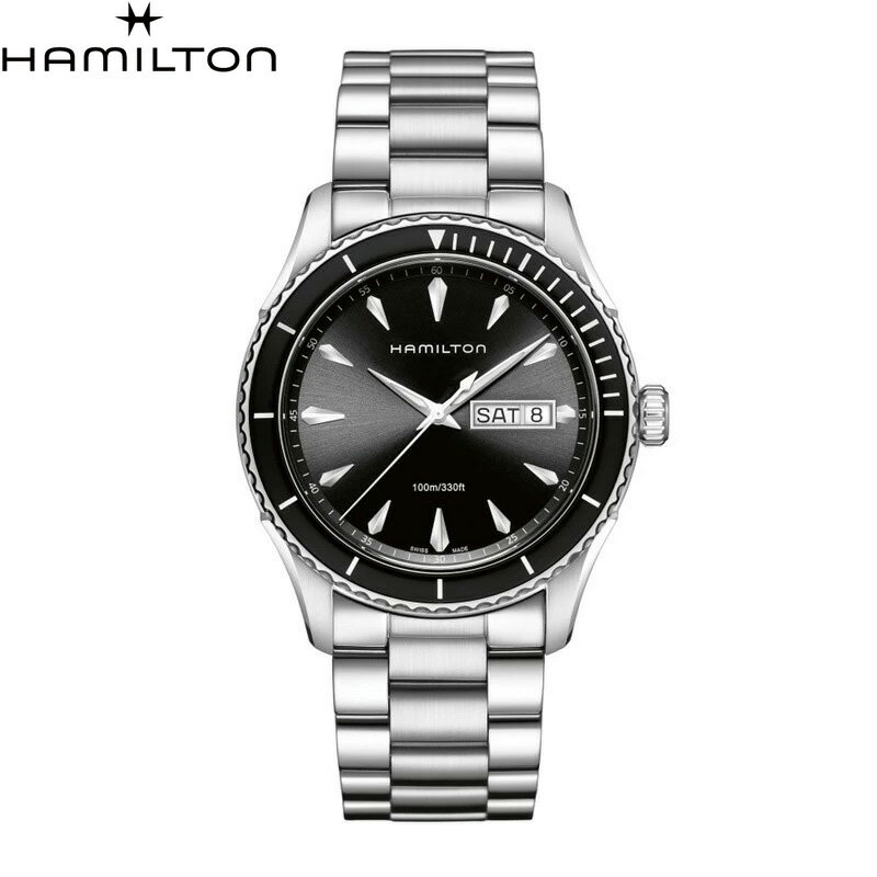 【2,000円クーポン有】【無金利ローン可】 ハミルトン Hamilton ジャズマスター シービューデイデイト JazzMaster H37511131 メンズ 腕時計 時計[ラッピング無料 内祝い ギフト]