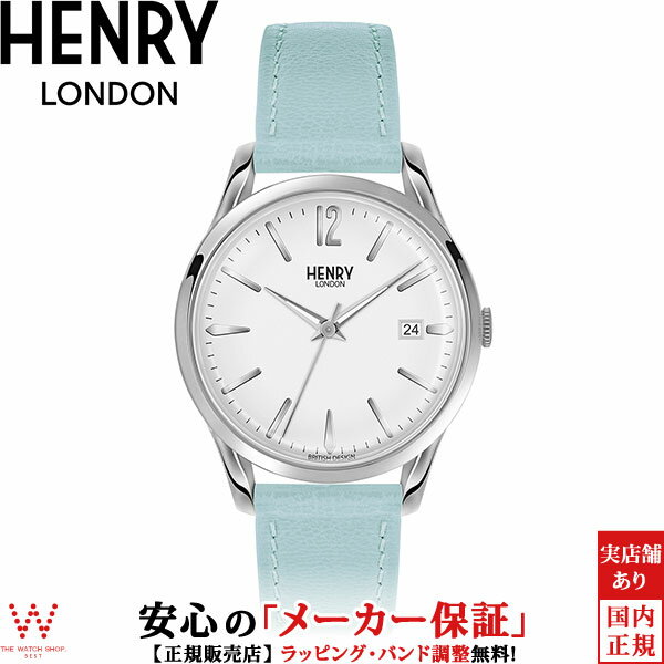 【500円OFFクーポン有】ヘンリーロンドン HENRY LONDON ベイズウォーター BAYSWATER HL39-S-0409 日付 カレンダー 39mm ペアウォッチ可 メンズ 腕時計 時計 [ラッピング無料 内祝い ギフト]