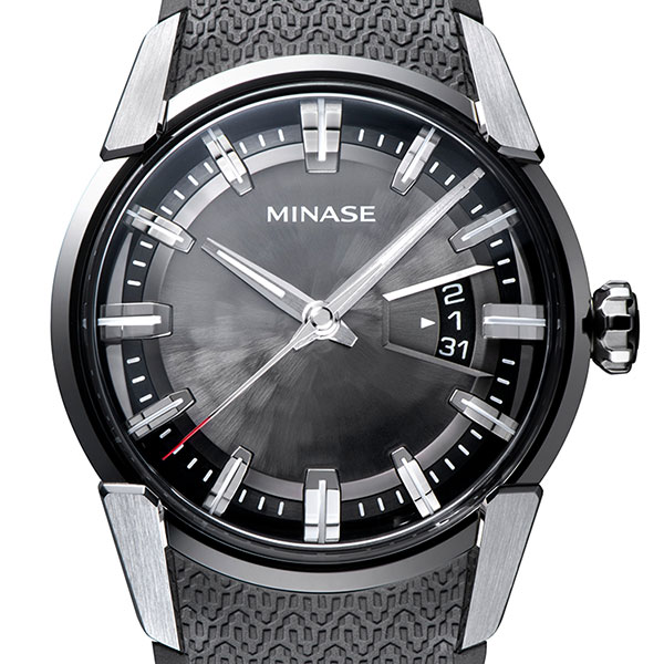 【2,000円OFFクーポン有】【無金利ローン可】【3年間無料点検付】 ミナセ [MINASE] ディヴァイド [DIVIDO] メンズ 腕時計 自動巻 シースルーバック 裏スケ デイト表示 高級腕時計 ブランド グレー VM04-R15SD [誕生日 プレゼント 贈り物 ギフト]