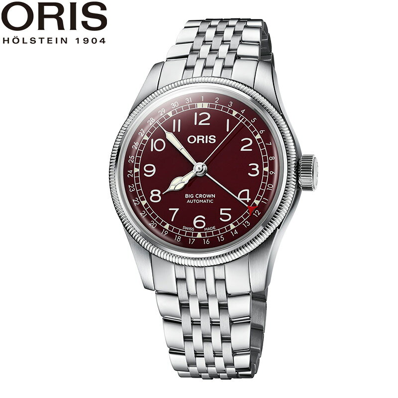 ISHIDA ONLINEの【ノベルティ付】【無金利ローン可】【3年間無料点検付】 オリス ORIS ビッグクラウンポインターデイト big crown pointer date 01 754 7741 4068-07 8 20 22 メンズ 高級 腕時計 スイス製 ブランド 時計 自動巻 機械式[ラッピング無料 内祝い ギフト]｜アングル2