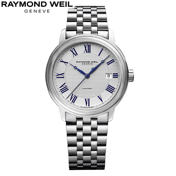 【無金利ローン可】【3年間無料点検付】 レイモンド ウェイル RAYMOND WEIL マエストロ 2237-ST-J0655 自動巻 スイス製 日付 シルバー メンズ 高級 腕時計 ブランド[ラッピング無料 内祝い ギフト]