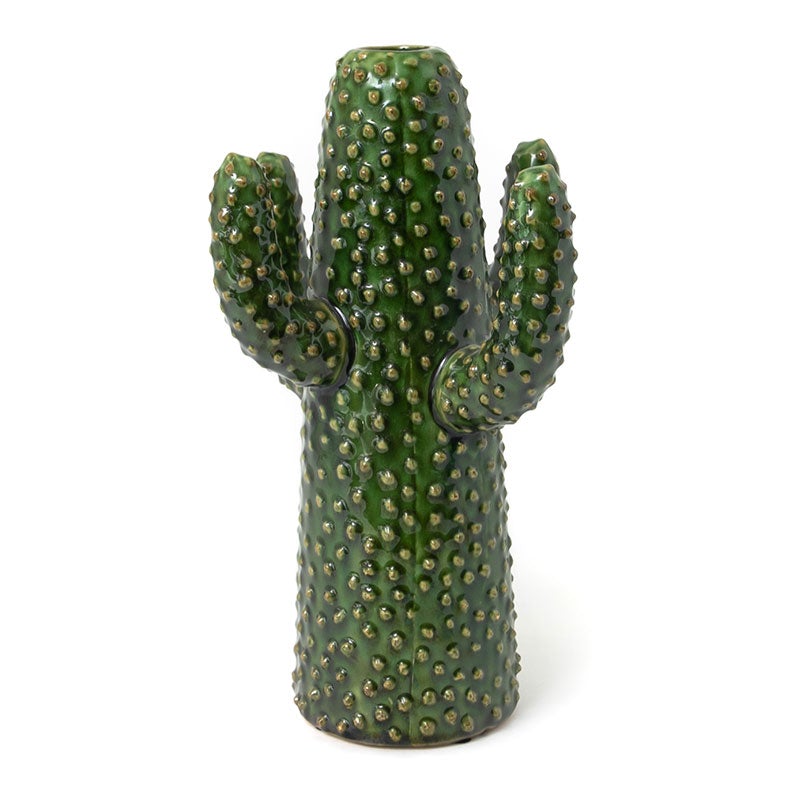 【500円クーポン/11日2時迄】【i.s.d.】 SERAX VASE Cactus Medium セラックス フラワーベース 花瓶 サボテン B2513008 ［ インテリア かわいい プレゼント オシャレ お洒落ギフト 引越し祝い］