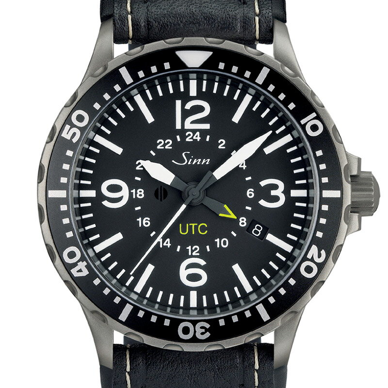 【無金利ローン可】【3年間無料点検付】 ジン Sinn 857 メンズ 腕時計 時計 自動巻 ドイツ製 ブランド パイロット ウォッチ 日付 革ベルト [ラッピング無料 内祝い ギフト]
