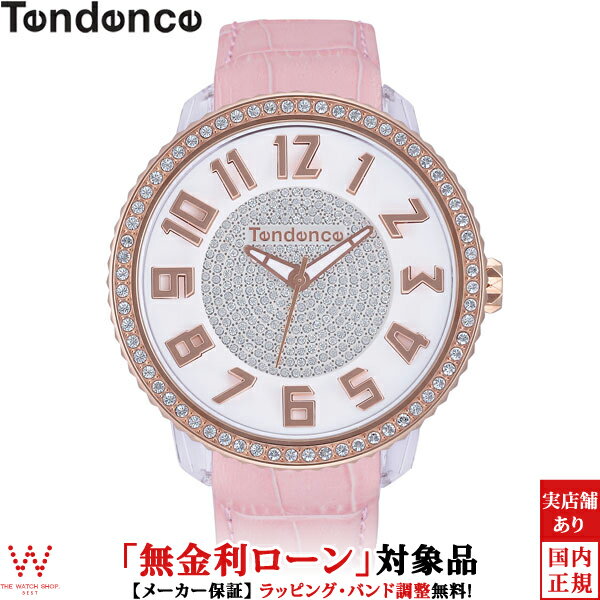 テンデンス 【2,000円OFFクーポン有】【無金利ローン可】 テンデンス TENDENCE グラム Glam TY430141 ピンクレザーバンド レディース 腕時計 時計[ラッピング無料 内祝い ギフト]