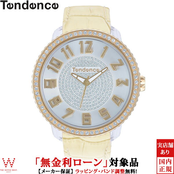 [무금리 대출 가능] 텐덴스 TENDENCE 그램 Glam TY430143 가죽 밴드 여성 시계 시계 [랩핑 무료 내 축하 선물]