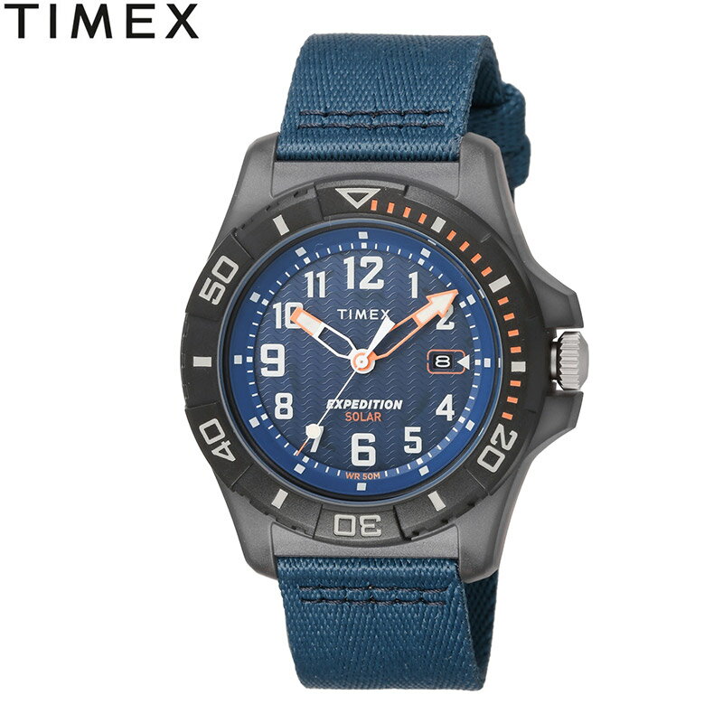 【1,000円クーポン/4日20時〜】タイメックス TIMEX エクスペディション ノース フリーダイブ オーシャン TW2V40300 メンズ 腕時計 時計 ソーラー 海洋プラスチック アウトドア カジュアル ウォッチ おしゃれ [ラッピング無料 内祝い ギフト]