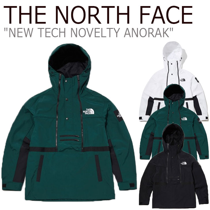 m[XtFCX WPbg THE NORTH FACE Y fB[X NEW TECH NOVELTY ANORAK j[ ebN mxeB[ AmbN WHITE zCg BLACK ubN GREEN O[ NA4HL52J/K/L NA4HL50J EFA yÁzgpi