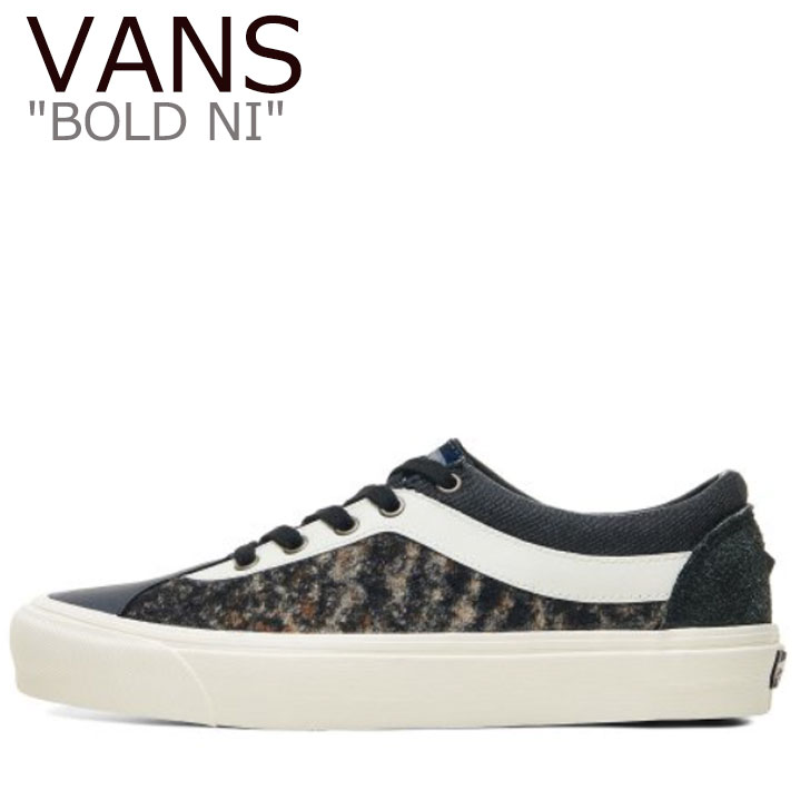 バンズ スニーカー VANS メンズ レディース BOLD NI ボールドニー BLACK ブラック VN0A3WLP2OO1 シューズ