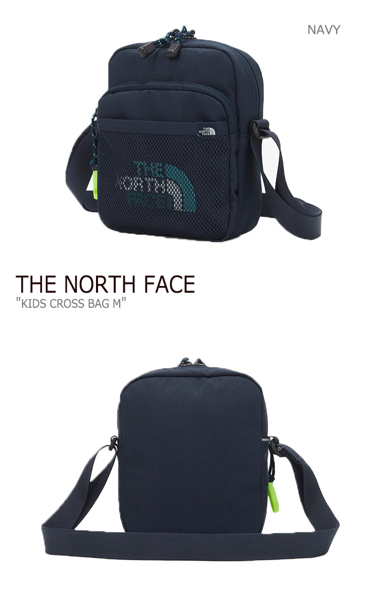 ノースフェイス バックパック THE NORTH FACE 男の子 女の子 KIDS CROSS BAG M キッズ クロスバッグ NAVY ネイビー PASTEL LILAC パステル リラック NN2PM12R/S バッグ 【中古】未使用品