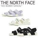 ノースフェイス サンダル THE NORTH FACE 男の子 女の子 KID BISBEE SANDAL キッズ ビスビーサンダル BLACK ブラック BEIGE ベージュ LAVENDER ラベンダー NS96M07A/B/C シューズ 【中古】未使用品