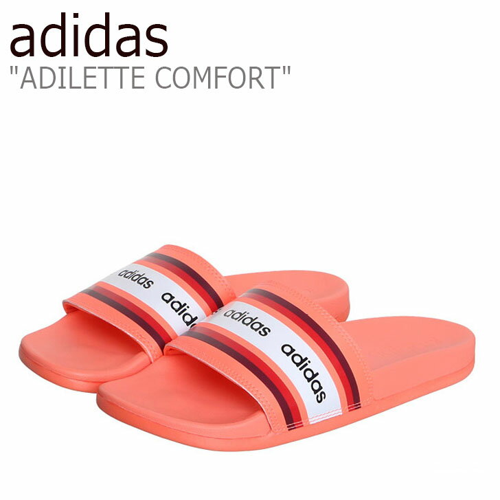 AfB_X Xbp adidas Y fB[X ADILETTE COMFORT AfBb^ RtH[g ORANGE IW EG1865 V[Y yÁzgpi