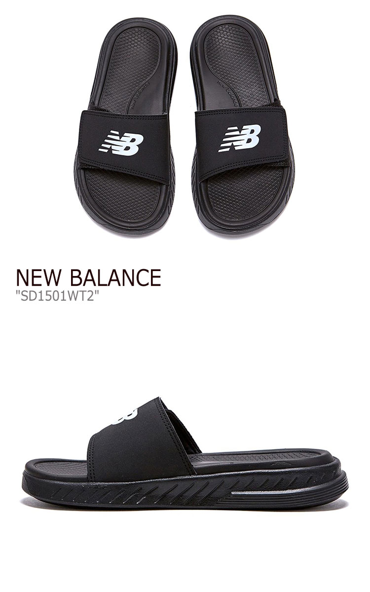 ニューバランス サンダル New Balance SD 1501 BK2 BLACK SD1501BK2 シューズ