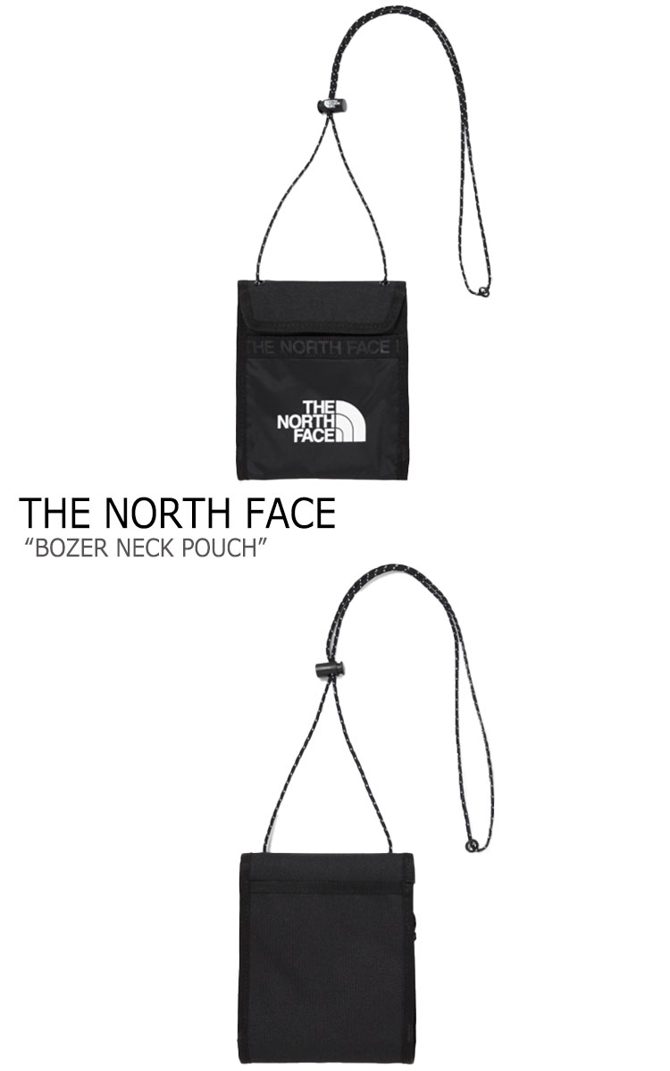 ノースフェイス サコッシュ THE NORTH FACE メンズ レディース BOZER NECK POUCH ボザー ネック ポーチ BLACK ブラック NN2PM73A バッグ【中古】未使用品