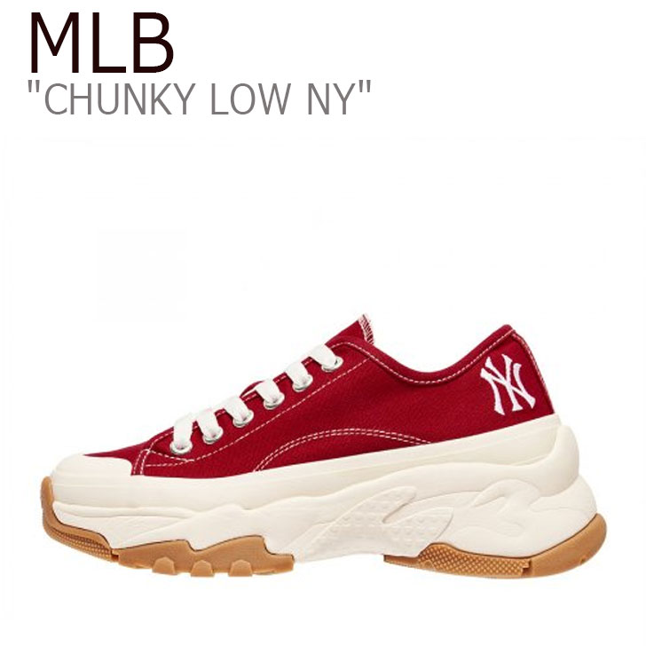 GGr[ Xj[J[ MLB fB[X CHUNKY LOW NY `L[ E[ RED bh NEW YORK YANKEES j[[NL[X 32SHU2111-50R V[Y