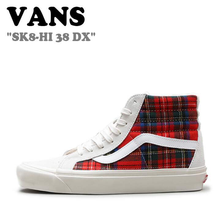 oY XP[gnC Xj[J[ VANS Y fB[X SK8-HI 38 DX XP[gnC 38 DX RED bh WHITE zCg VN0A38GF9GT1 V[Y yÁzgpi