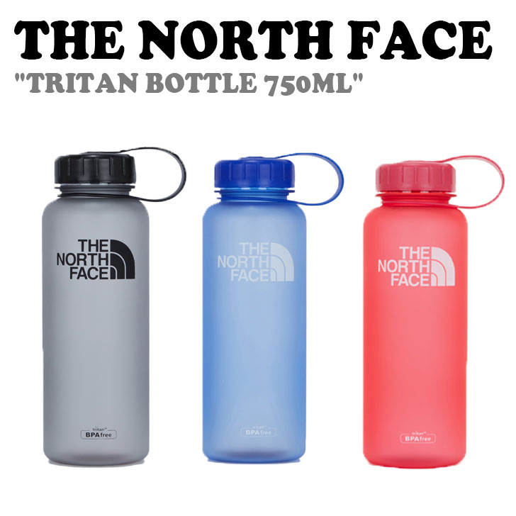 ノースフェイス ボトル THE NORTH FACE メンズ レディース TRITAN BOTTLE 750ML トライタンボトル750ML BLACK ブラック BLUE ブルー VERMILIAN バーミリオン NA5CN06A/B/C ACC 【中古】未使用品