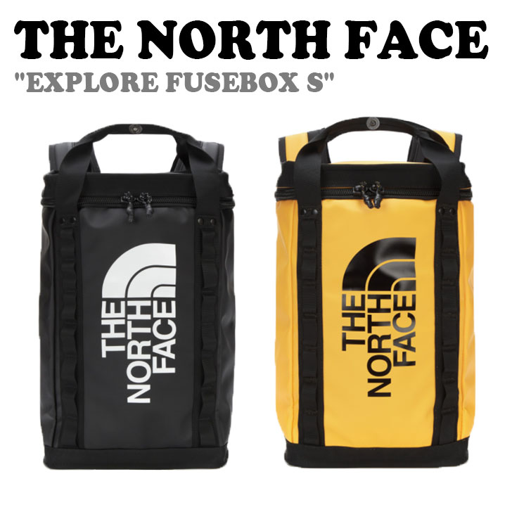 ノースフェイス バックパック THE NORTH FACE メンズ レディース EXPLORE FUSEBOX S エクスプローラ ヒューズボックス スモール BLACK ブラック GOLD ゴールド NM2DN35A/B バッグ 【中古】未使用品