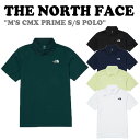 ノースフェイス ポロシャツ THE NORTH FACE メンズ M 039 S CMX PRIME S/S POLO クールマックス プライム ショートスリーブ ポロ BLACK ブラック WHITE ホワイト NAVY ネイビー GREEN グリーン NT7PN02A/B/C/D/E ウェア 【中古】未使用品